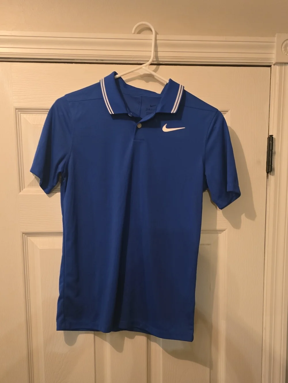 Nike Boy's Dri-FIT Blue Polo Shirt